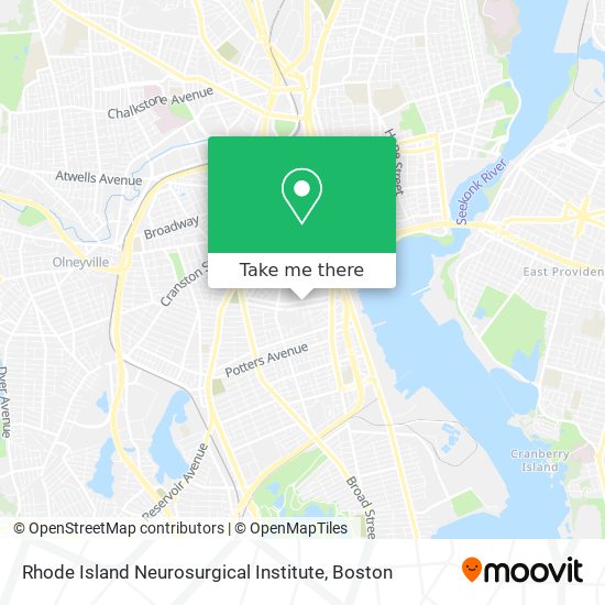 Rhode Island Neurosurgical Institute map