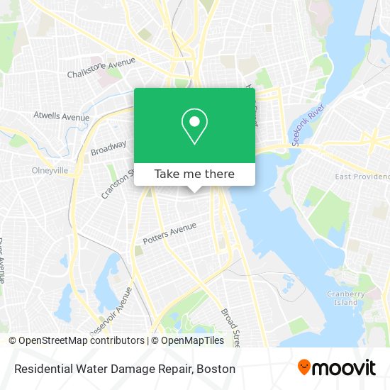 Mapa de Residential Water Damage Repair