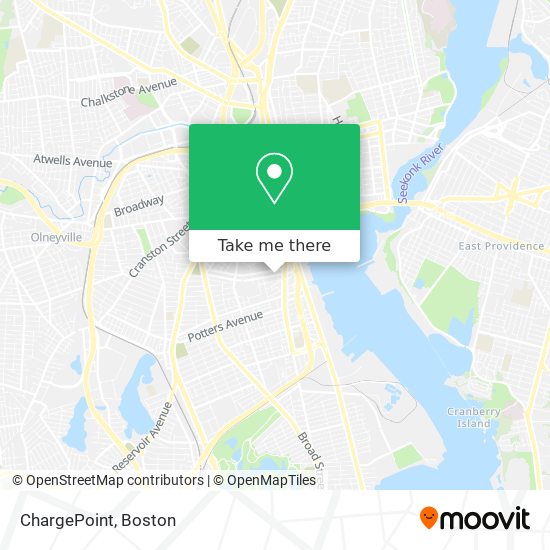 ChargePoint map