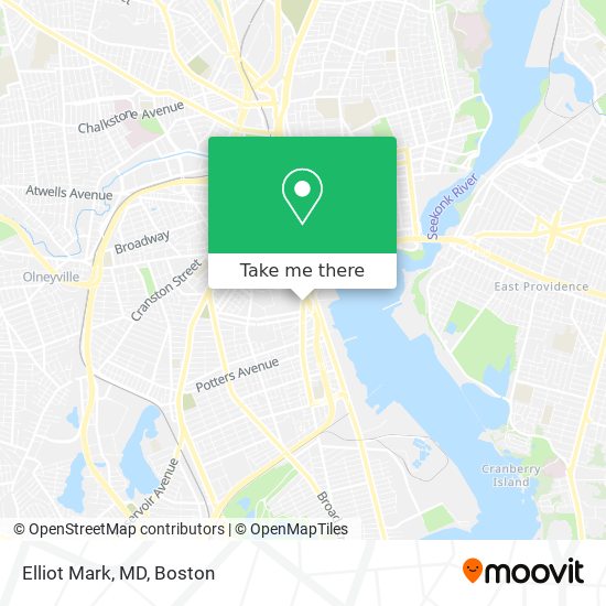 Elliot Mark, MD map