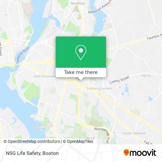 NSG Life Safety map