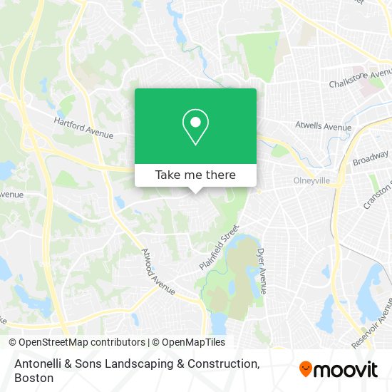 Antonelli & Sons Landscaping & Construction map