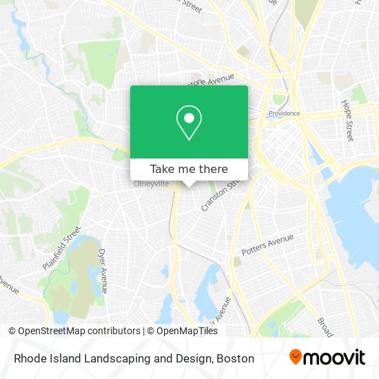 Rhode Island Landscaping and Design map