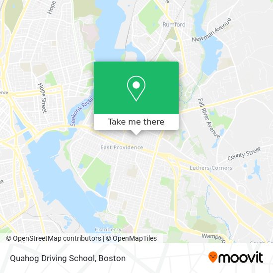 Mapa de Quahog Driving School