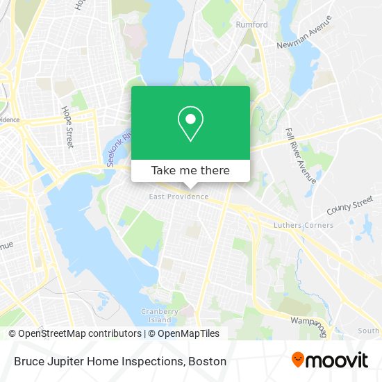 Mapa de Bruce Jupiter Home Inspections