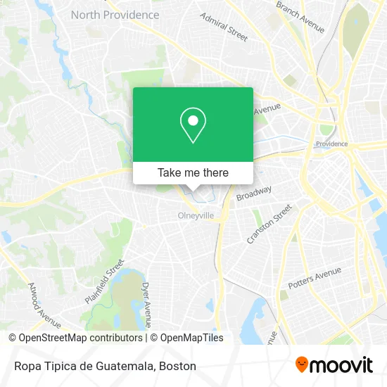 Ropa Tipica de Guatemala map