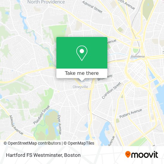 Mapa de Hartford FS Westminster