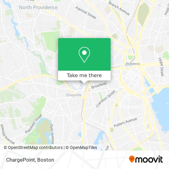 ChargePoint map