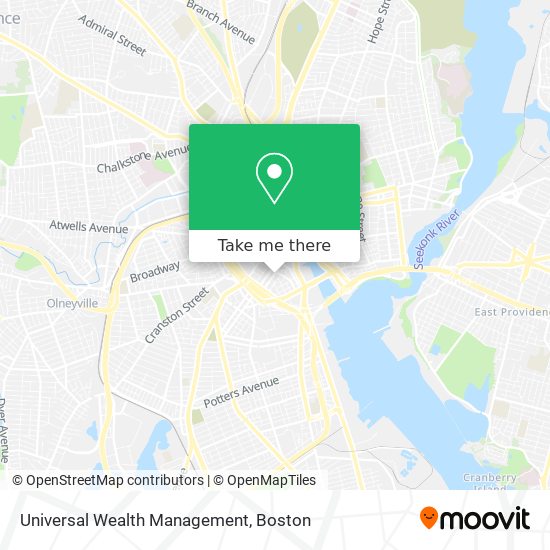 Universal Wealth Management map