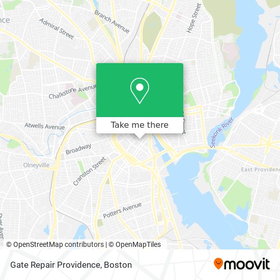 Gate Repair Providence map