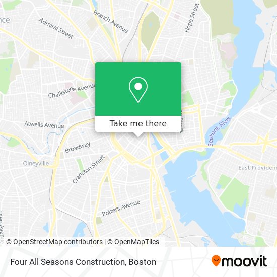 Four All Seasons Construction map