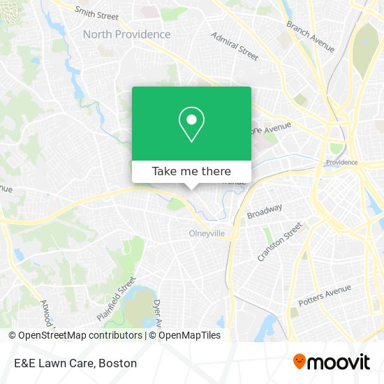 Mapa de E&E Lawn Care