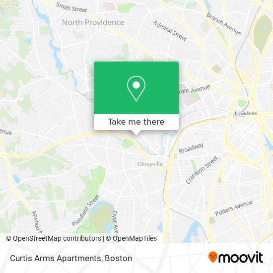 Mapa de Curtis Arms Apartments