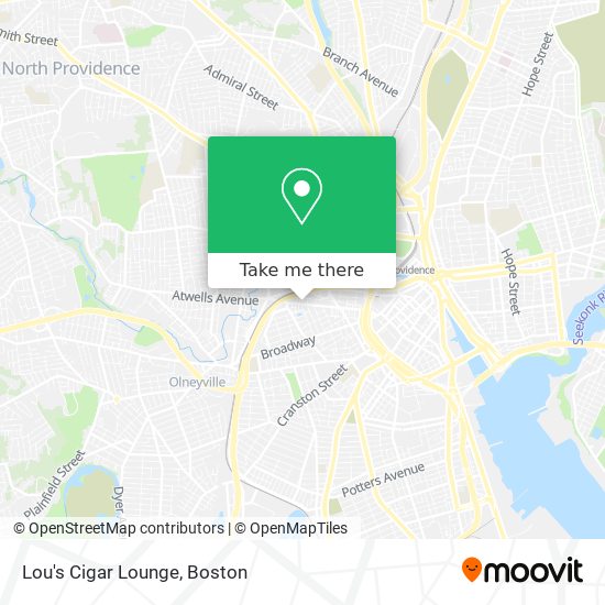 Mapa de Lou's Cigar Lounge