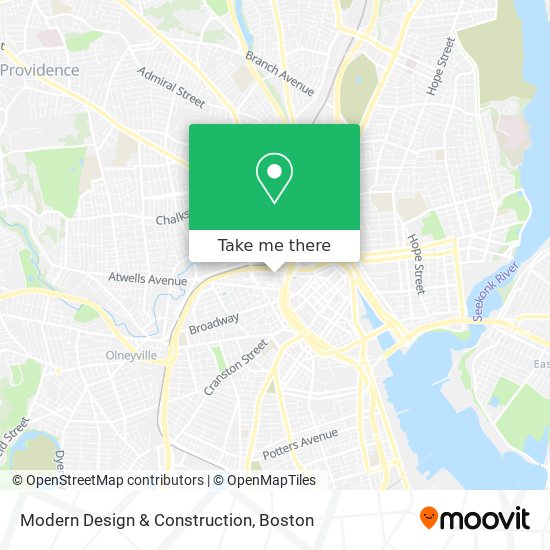 Mapa de Modern Design & Construction