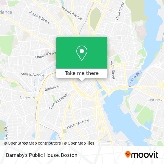 Barnaby's Public House map