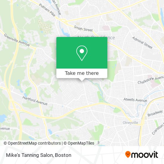 Mike's Tanning Salon map