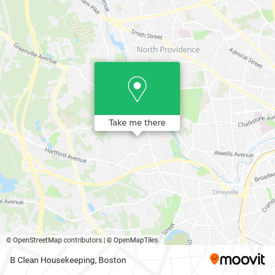 B Clean Housekeeping map