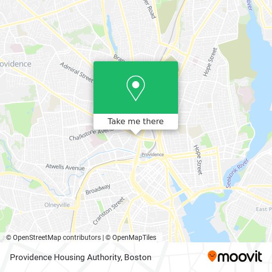 Providence Housing Authority map