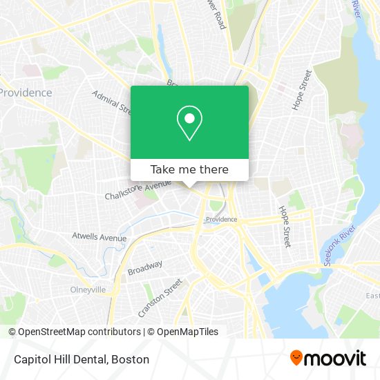 Mapa de Capitol Hill Dental