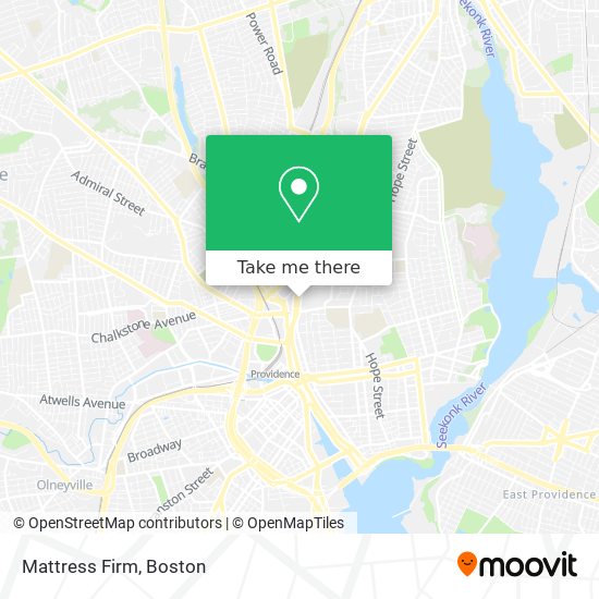 Mattress Firm map