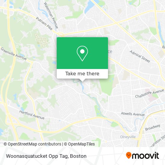 Woonasquatucket Opp Tag map