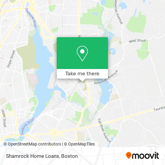 Shamrock Home Loans map