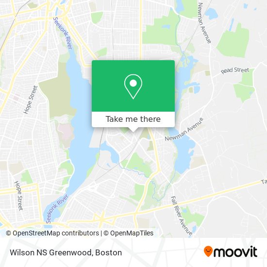 Mapa de Wilson NS Greenwood