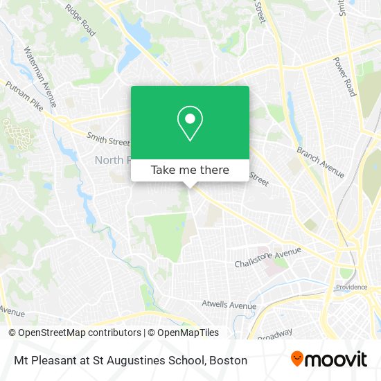 Mt Pleasant at St Augustines School map