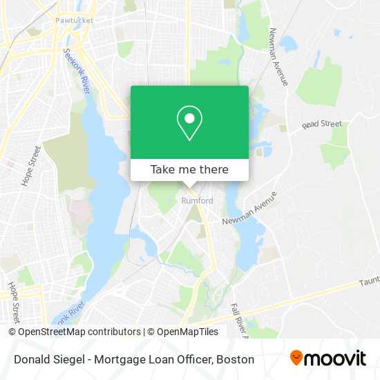 Mapa de Donald Siegel - Mortgage Loan Officer