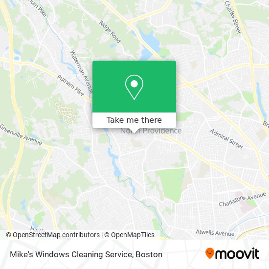 Mike's Windows Cleaning Service map