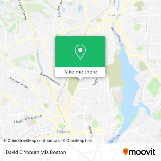 Mapa de David C Yoburn MD