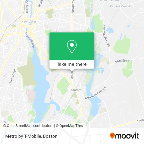 Metro by T-Mobile map