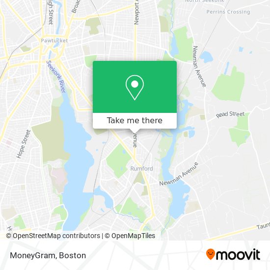 MoneyGram map