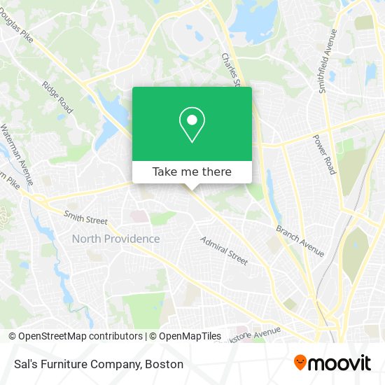 Mapa de Sal's Furniture Company