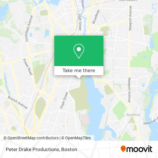Mapa de Peter Drake Productions