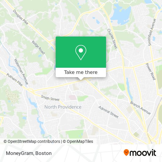 MoneyGram map