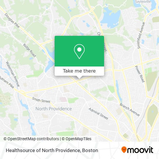 Mapa de Healthsource of North Providence