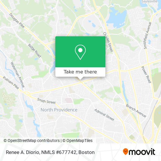 Mapa de Renee A. Diorio, NMLS #677742