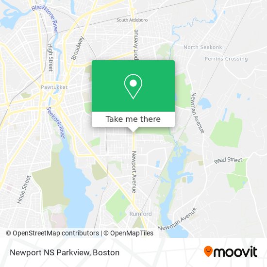 Newport NS Parkview map