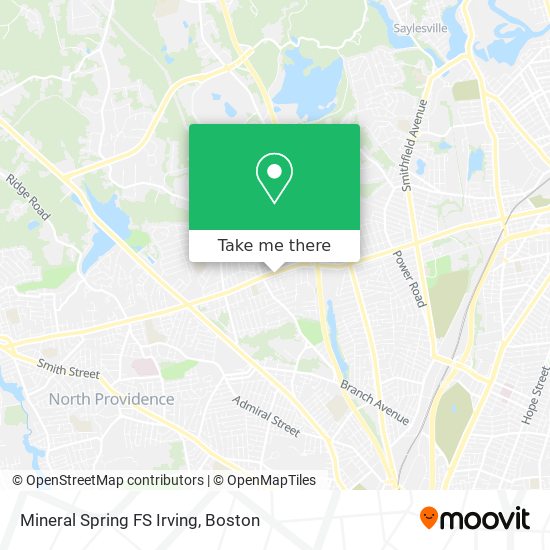 Mapa de Mineral Spring FS Irving