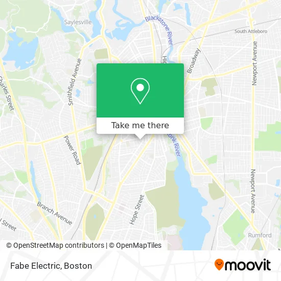 Fabe Electric map