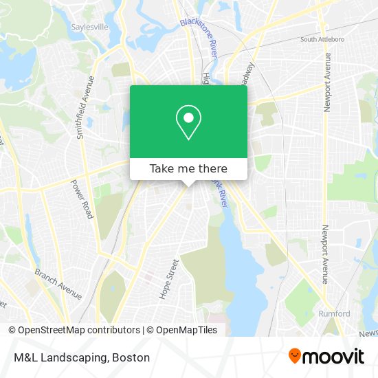 Mapa de M&L Landscaping