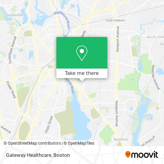 Mapa de Gateway Healthcare