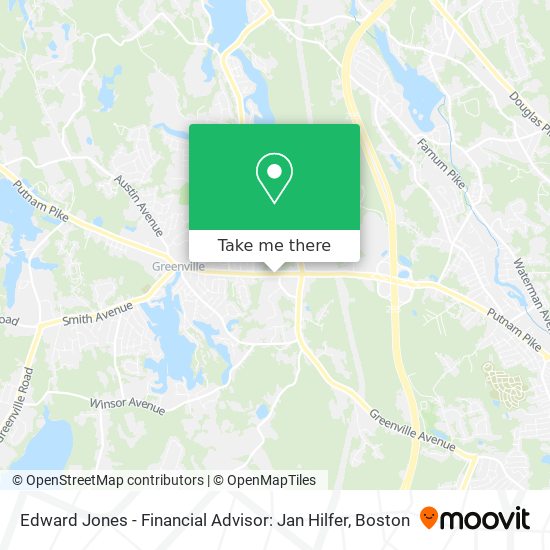 Edward Jones - Financial Advisor: Jan Hilfer map