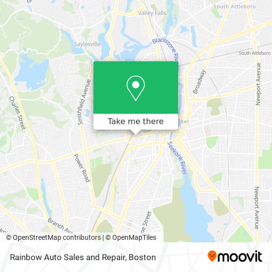 Rainbow Auto Sales and Repair map