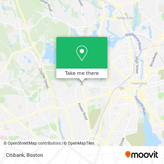 Mapa de Citibank