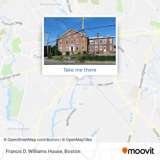 Mapa de Francis D. Williams House