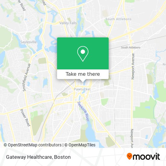 Mapa de Gateway Healthcare