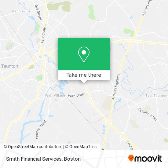 Smith Financial Services map